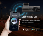 Gnet G-ONX FHD (pack MicroSD 32GB avant & arrière + câble OBD+GPS) – Image 4