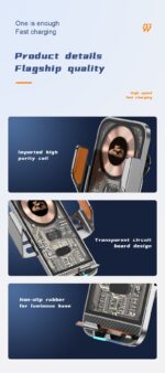 Support / CHARGEUR TÉLÉPHONE WIRLESS (Tanger Coding ) – Image 8